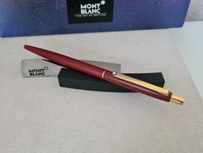 Montblanc S Line Nr. 2918 Kugelschreiber dunkelrot 80er Jahre Vintage