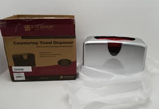 San Jamar Countertop Paper Towel Dispenser Holds Multifold, C-Fold - New