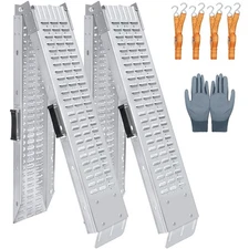 72.5" Heavy Duty Folding Loading Ramps, 1500lb Capacity, Ideal for Motorcycle...