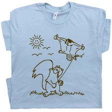 Flying Squirrel T Shirt Funny Shirts for Men Women Kids Cool Graphic Tee Cute 