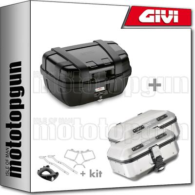 GIVI CASE TRK52B + SIDE-CASES DOLOMITI DLM30A HONDA NC 750 S 2019 19 2020 20