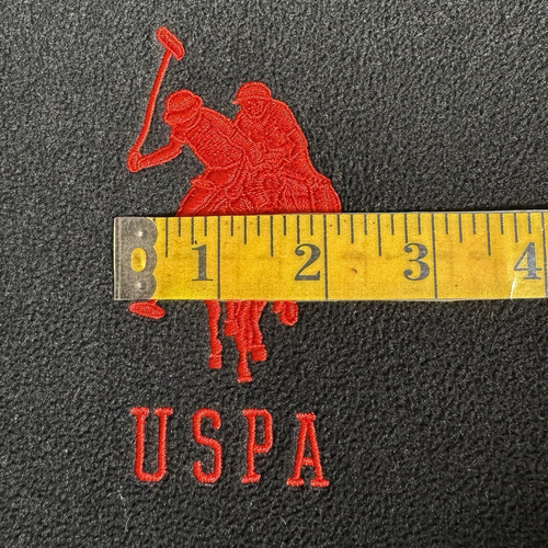 U.S. Polo ASSN uomo XXL nero maglione zip davanti grande pony logo manica lunga - Foto 7 di 12