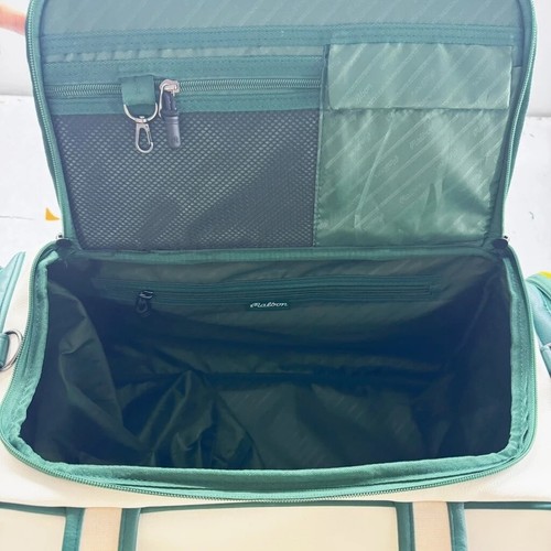 New Malbon Golf Tour Boston Bag Green Preserve Collection - Picture 4 of 5