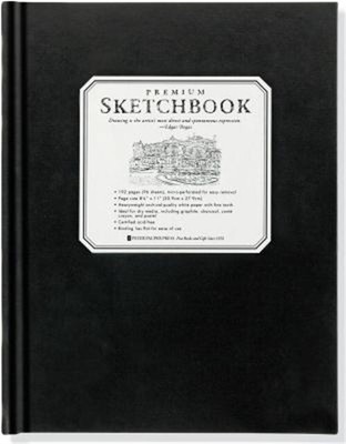 Large Premium Sketchbook (Hardback or Cased Book)