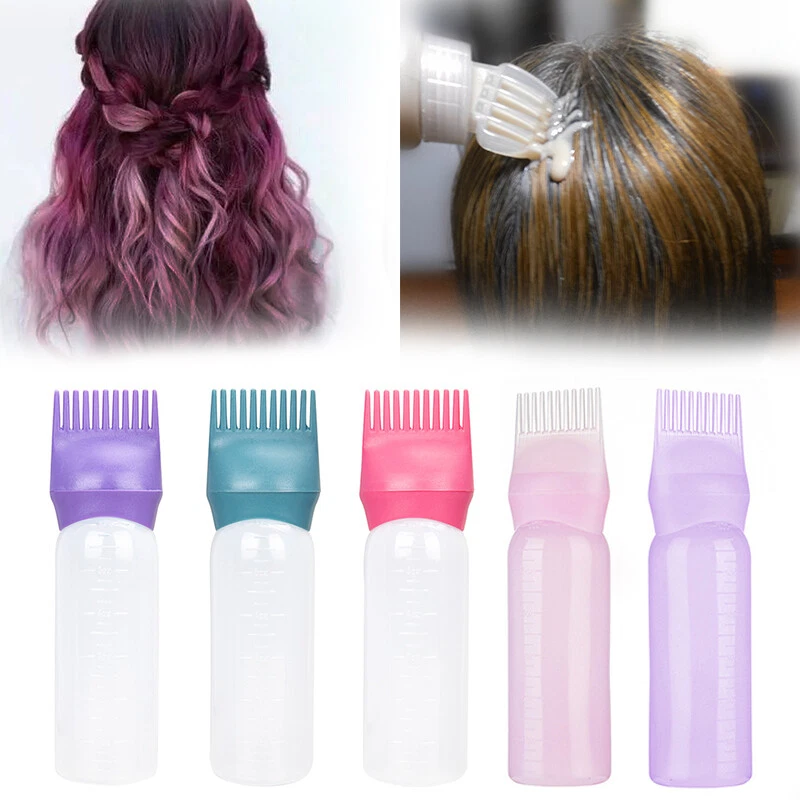 Dyeing Shampoo Bottle Oil Comb Hair Tools Hair Dye Applicator Brush Bottles New# - Image 3 of 4
