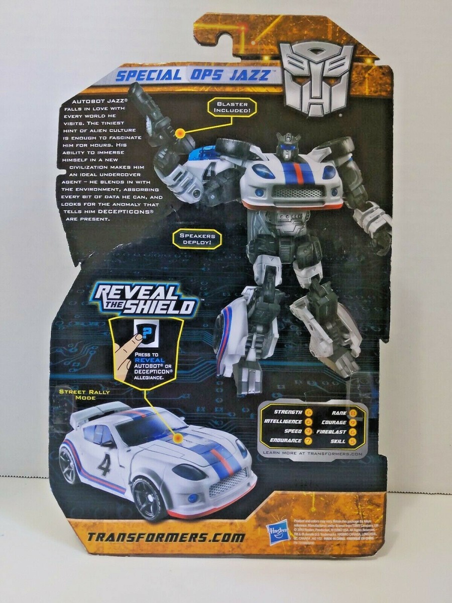 Transformers Reveal The Shield Special Ops Jazz Deluxe Class 18cm - Hasbro Import UK