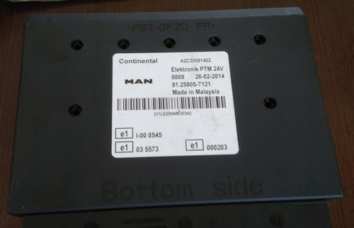 MAN TGX TGS PTM Control Unit 81258057121 81.25805-7121 | eBay
