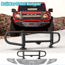 Bronco Bull Bar Front Bumper Steel Brush Guard For 2021-2026 Ford Bronco Bronco Bull Bar Front Bumper Steel Brush Guard For 2021-2026 Ford Bronco