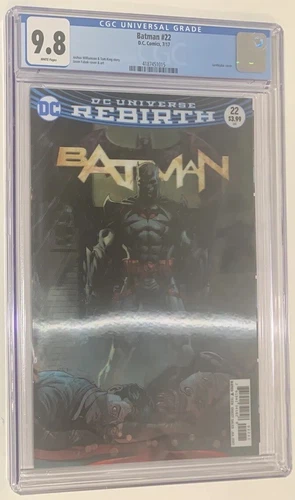 DC Comics Batman #22 Lenticular 3D Hologram Graded Cover CGC 9.8 Comic