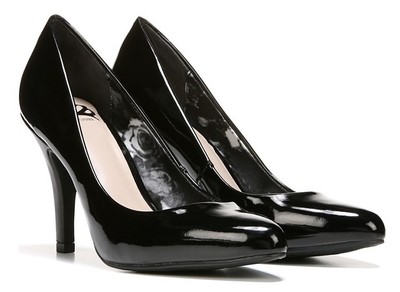 Fergalicious Symphony Pump Black patent 3.75'' heels sz 6 Med NEW