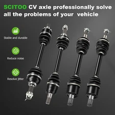 For 2006-2018 Kawasaki Brute Force 750 4PCS Set Front & Rear Half Shaft CV Axles