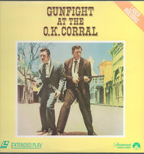 Gunfight at the O.K. Corral Laserdisc 