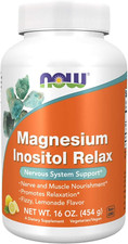 UPC 733739012937 product image for NOW Foods Powder Magnesium Inositol Relax, Nervous System Support, 16-Ounce | upcitemdb.com