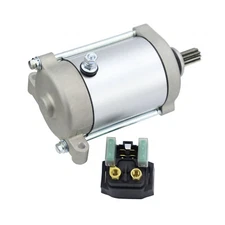 Starter For Yamaha ATV Grizzly 660 YFM66/YFM660 2002-2006 18759 with Relay