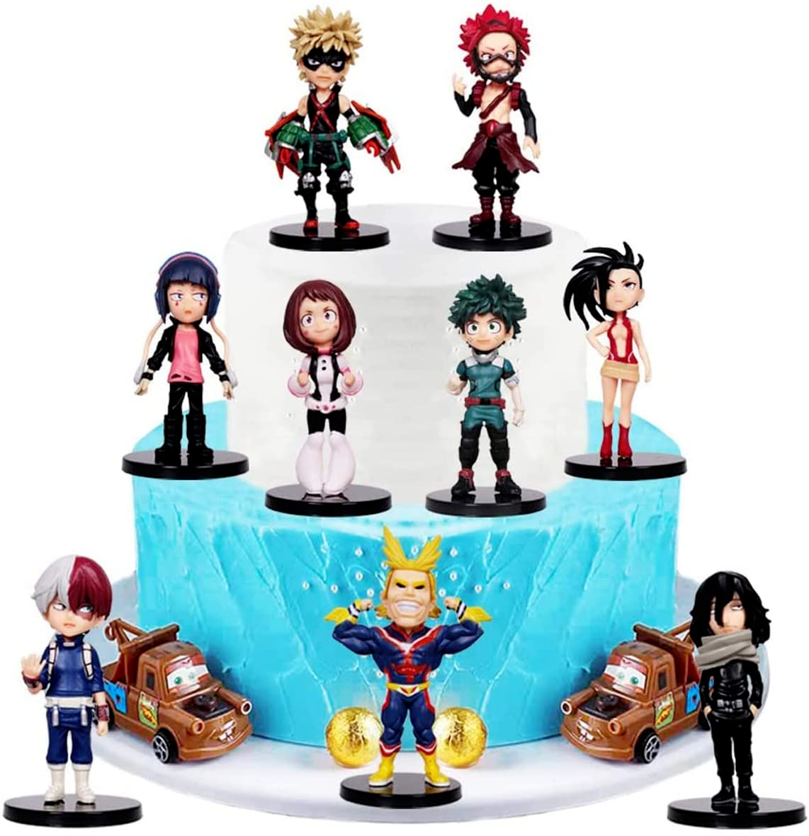 9 Pcs Anime My Hero Academia Izuku Midoriya Action Figure
