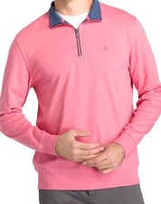 IZOD, Saltwater 1/4 Zip Pullover Classic Relaxed Long Sleeve Sweater 2 colors 