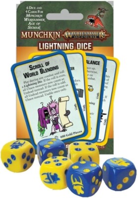 Munchkin: Warhammer Age of Sigmar Lightning Dice by Steve Jackson Games SJG5558