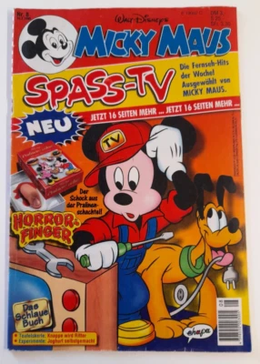 Micky Maus Heft Nr. 8 16.2.1995 Walt Disney Egmont Ehapa Verlag GmbH - Bild 1 von 2