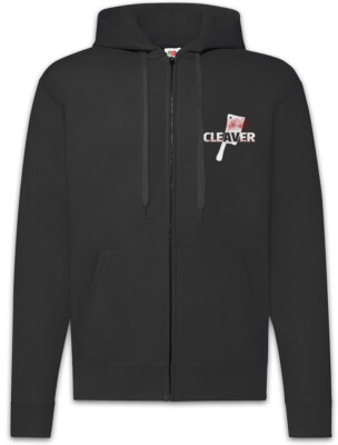 Cleaver Zipper Hoodie Sopranos The Horror Slasher Butcher Messer Axt Hackebeil