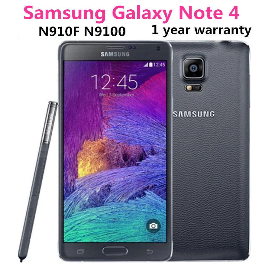 Samsung Galaxy Note 4 N910F N9100 32GB 4G Unlocked Android Smartphone New Sealed - Image 2 of 4
