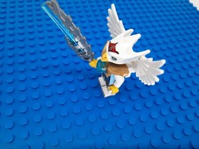 LEGO Equila Eagle loc005 minifigure gold armor 70003 Chima, White Wings