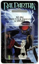 Ral Partha DF-084 Headhunter Priestess with Sword (NPC Encounters) Female Shaman