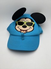 Disneyland Resorts Mickey Mouse Ears Sunglasses Hat Cap Toddler Snapback GR17