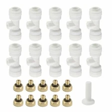 42pcs Irrigation Misting Nozzles Kit Fog Patio Cooling System Accessory Garden