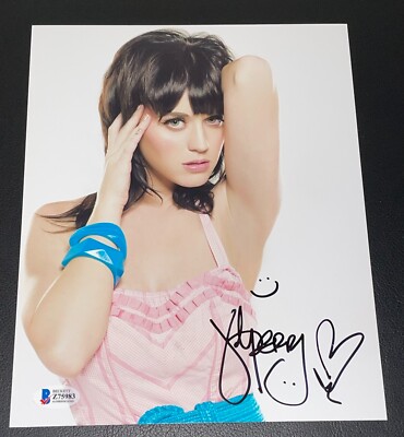 Hot Sexy Katy Perry Signed Autograph 11x14 Photo Firework Teenage