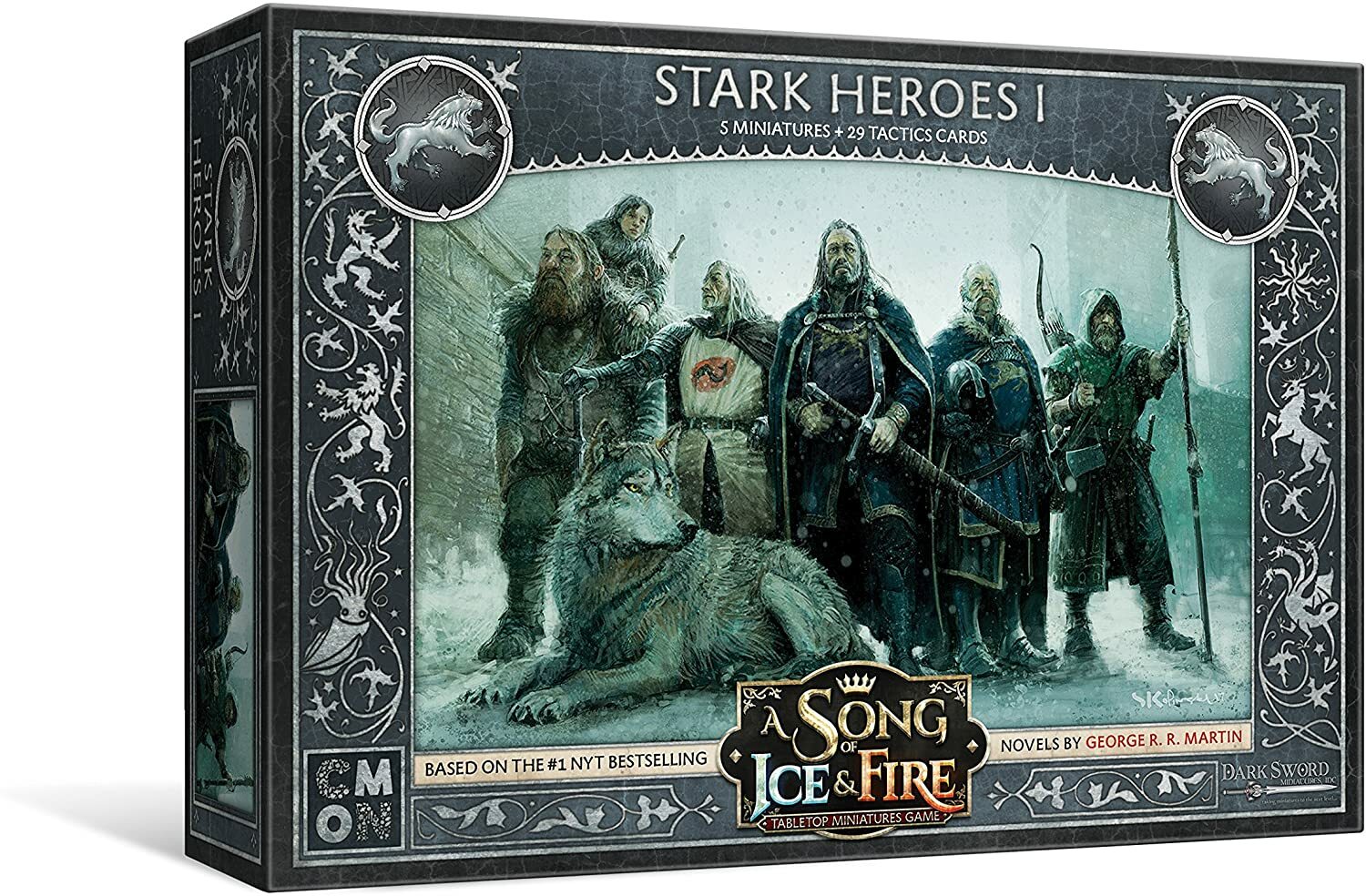 Крутая мини-игра или нет - A Song of Ice and Fire Stark Heroes Box 1 - Миниатюрная игра