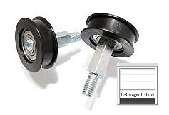 Novoferm NovoPort Führungsrollen (Laufrollen) 2er Pack
