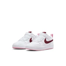 Nike Court Borough Low 2 PS White Dark Beetroot BQ5451-120