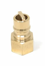 1/2" QDD Female NPT Insert Hose Connector Plug Brass Quick Release Valve [3612] 