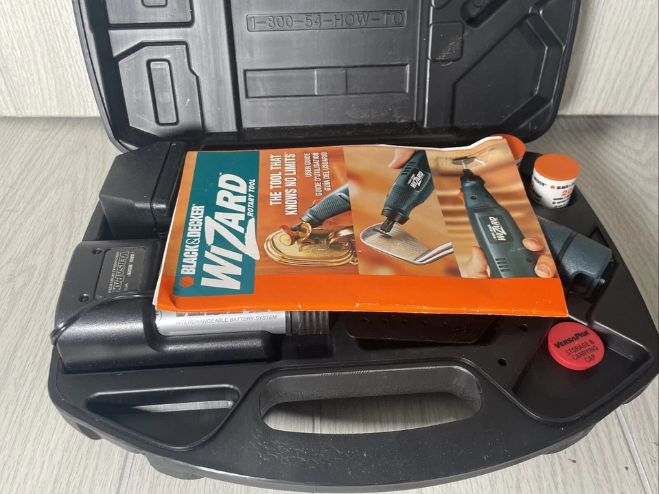Ferramenta rotativa Black & Decker sem fio VP940K VersaPak Wizard com estojo e bateria - Imagem 4 de 4
