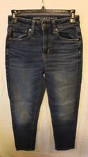 AMERICAN EAGLE OUTFITTER Denim Jeans Stretch X High Rise Short Women's Size 0