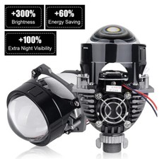 2.5 Bi-led Projector Len Car Headlight 70w Retrofit Led Headlamp High-low Beam 2.5 Bi-led Projector Len Car Headlight 70w Retrofit Led Headlamp High-low Beam