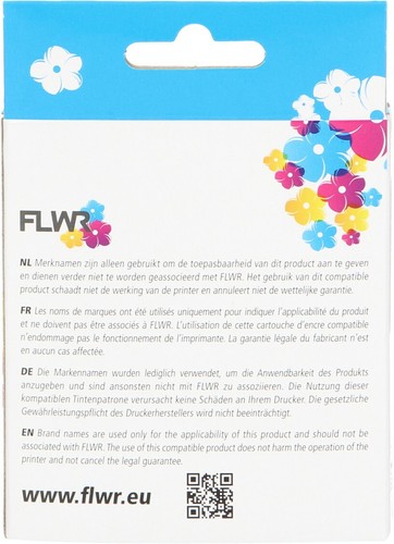 FLWR LC-123 Cyan Compatible Cartridge for FLWR Brother NON OEM - Afbeelding 2 van 2