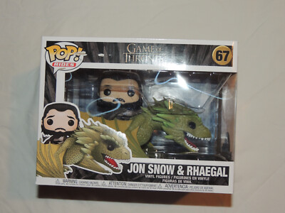 アメコミ Funko POP! Rides Jon  & Rhaegal 67 Funko Pop! Rides: Game of Thrones - Jon Snow w/Rhaegal #67 for