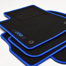 Mattenprofis Velours Fußmatten Edition blau für Peugeot 208 I ab Bj. 2012 - 2019