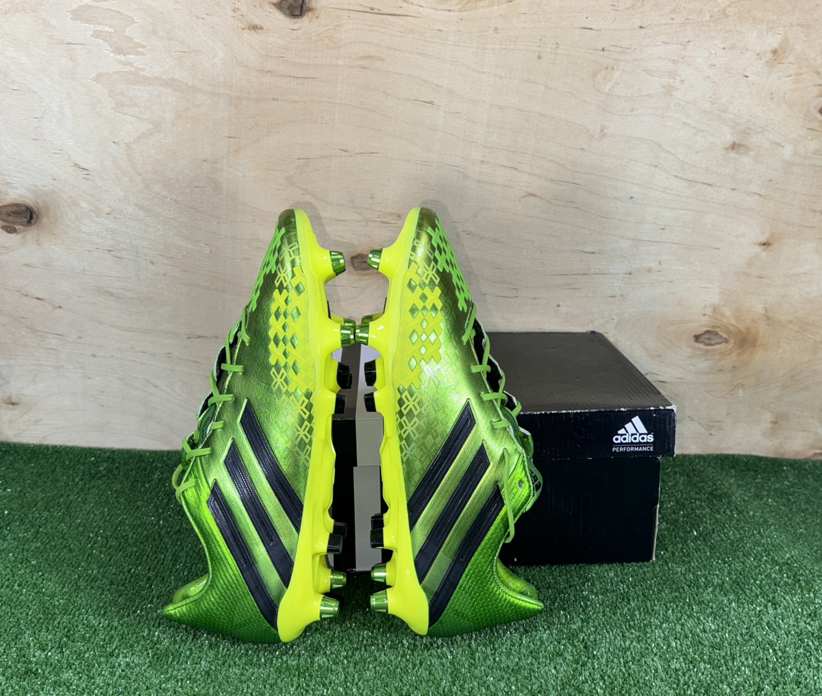 Adidas Predator LZ SG Q21726 Green Elit boots Cleats mens Football
