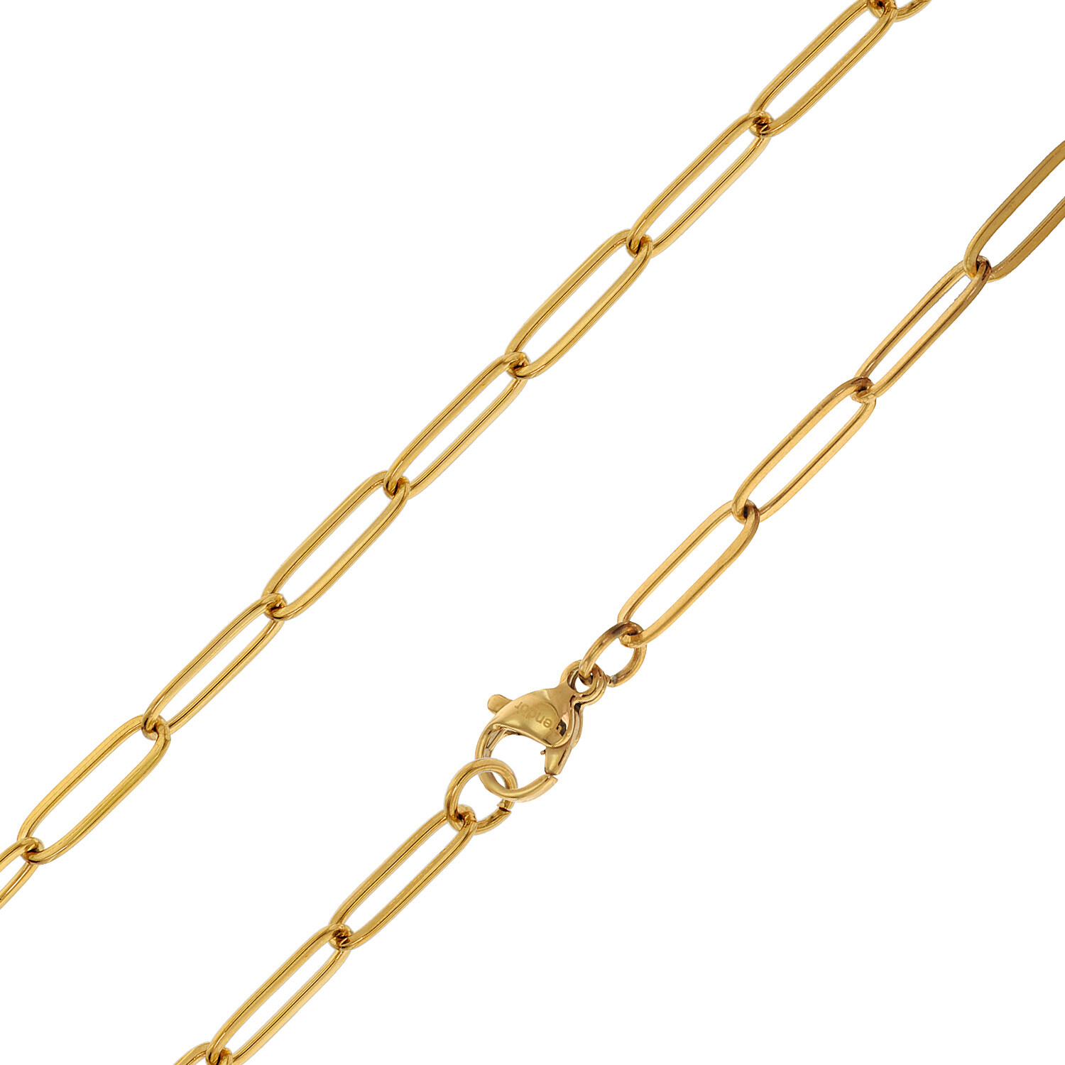 Велосипедная цепь TRENDOR Schmuck Halskette fr Damen Gold auf Edelstahl 45 см 75880 3890₽