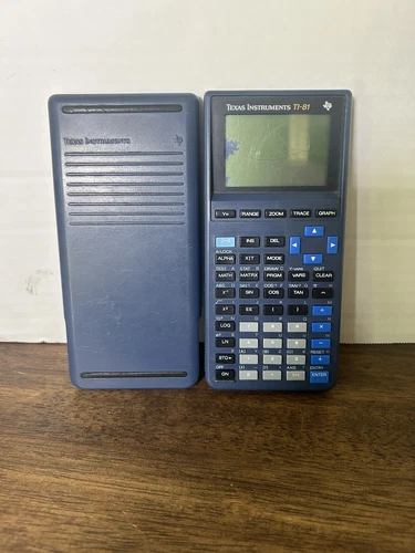 Texas Instruments Ti-81 Graphic Scientific Calculator W/ Cover Tested