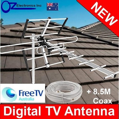 Greentek Outdoor TV Antenna UHF VHF FM 4 AUSTRALIAN conditions Country