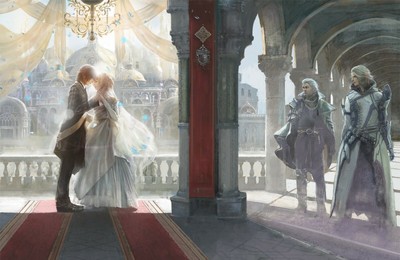 Anime Poster 12x18 Final Fantasy Xv Ff 15 Lunafreya Fleuret Noctis Caelum Ebay