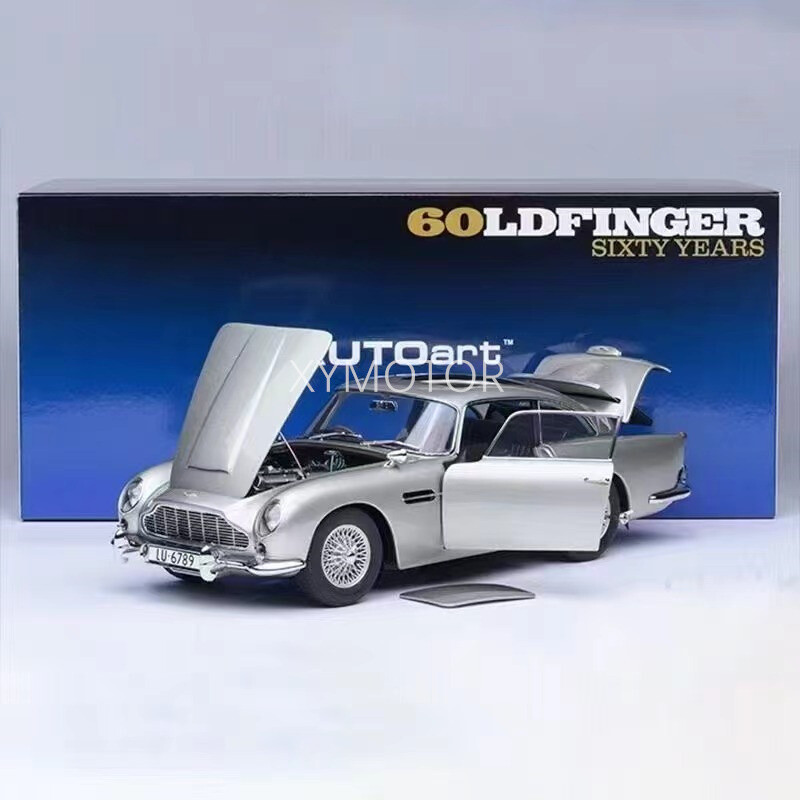 No345ミニカー1/18 箱あり 007 Aston Martin DB5 Autoworld 1:18 Aston Martin DB5 James Bond 007 No Time to
