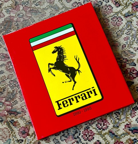 FERRARI 1990-1995 Opera Omnia Bruno Alfieri luxurious book French Englis Italian
