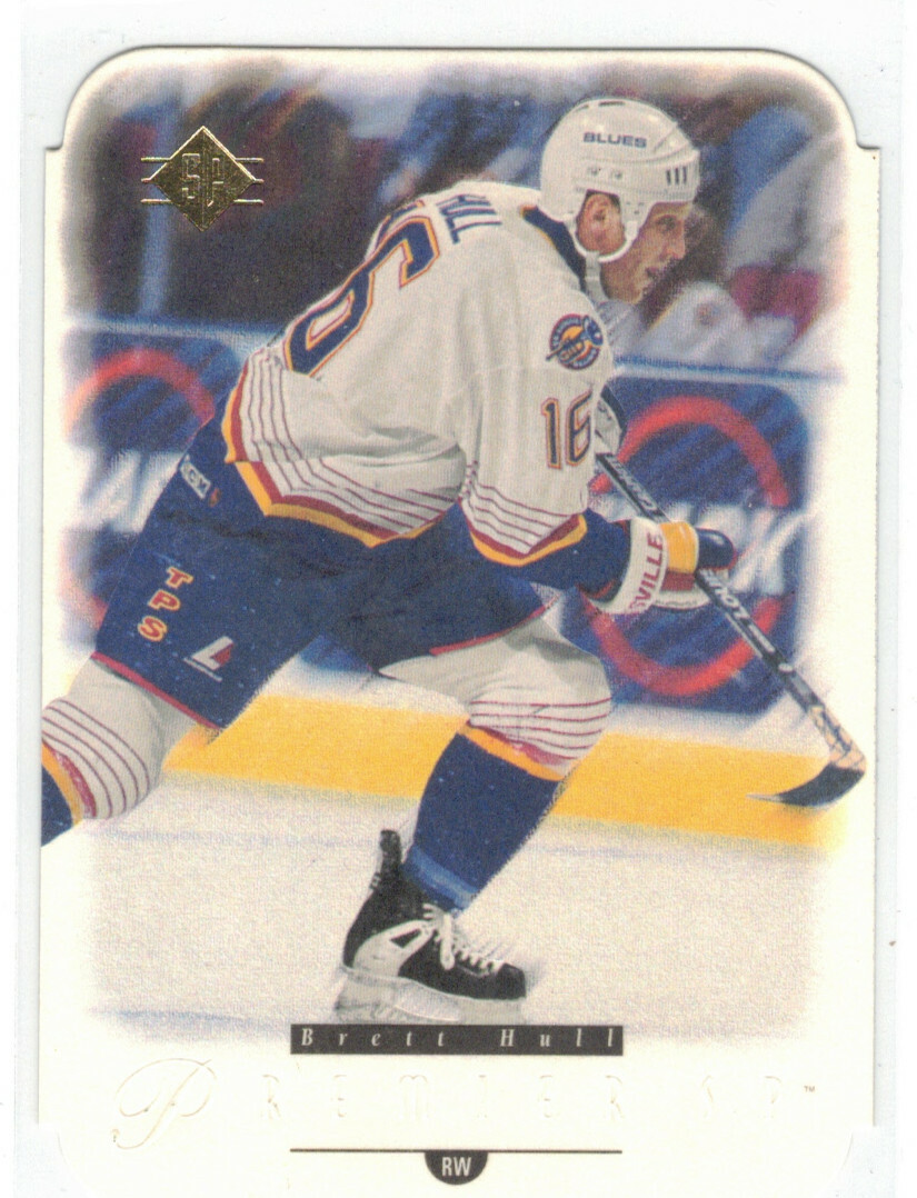 1994-95 SP PREMIER DIE CUT BRETT HULL #29 SWEET! HOFer