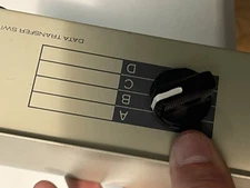 4 Way Data Transfer Switch Box Rotary Type for PC MAC Display Joystick