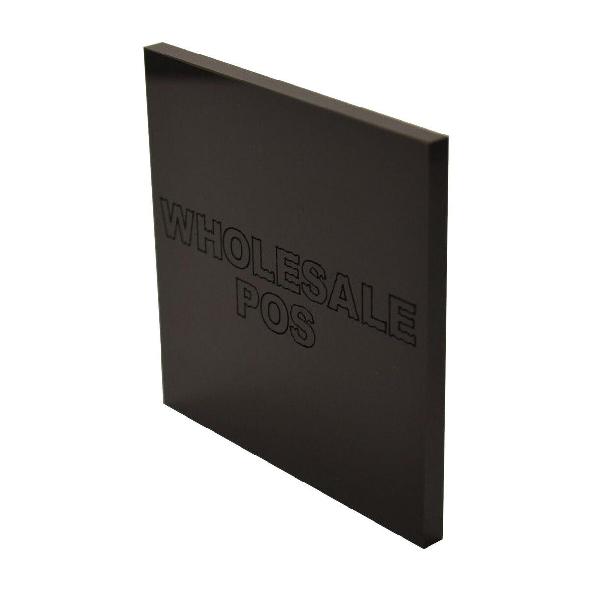 Mince Noir Acrylique perspex Plastique Panneaux 2mm x 297mm x 210mm Paquet  De 5