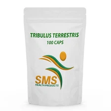 TRIBULUS TERRESTRIS EXTRACT 96% SAPONINS SPORT MUSCLE SUPPLEMENT PURE 100 Caps